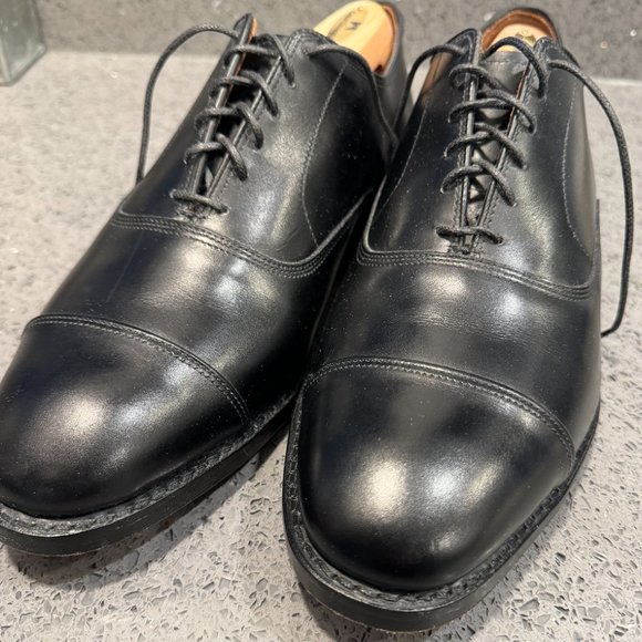 Allen Edmonds Park Avenue Black Oxford Dress Shoes